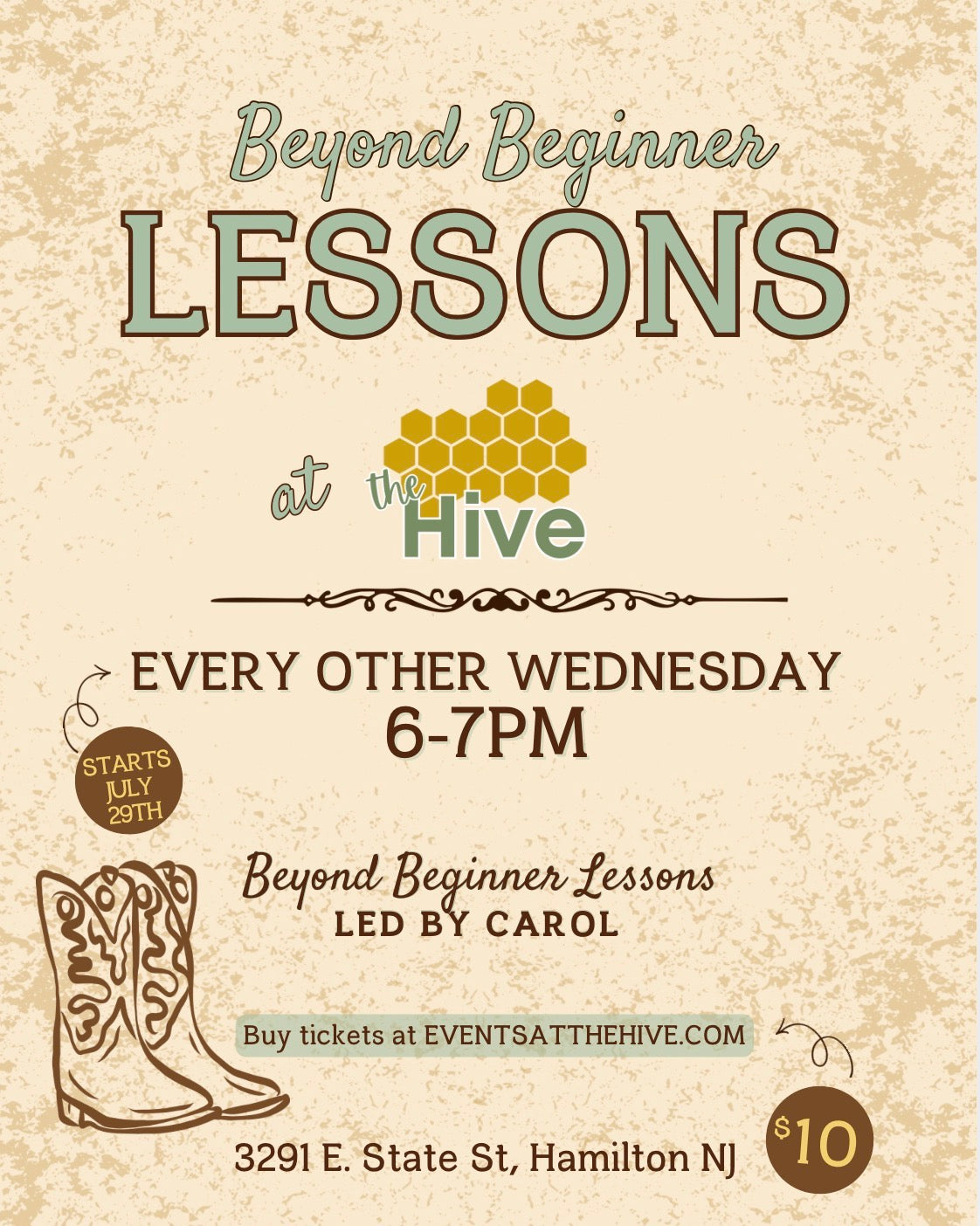 Beyond Beginner Line Dance Lessons ππΊ - Wed June 29th 6-7pm