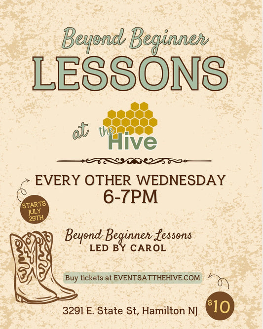 Beyond Beginner Line Dance Lessons 💃🕺 - Wed June 29th 6-7pm